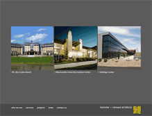 Tablet Screenshot of hc-architects.com